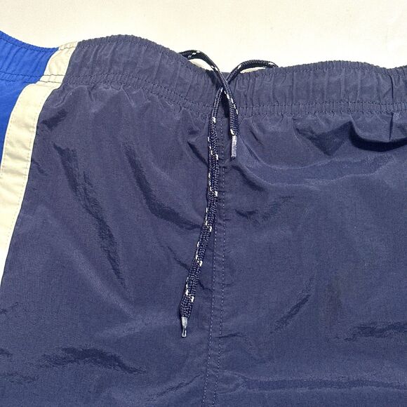 Polo Sport Ralph Lauren Swim Trunks Shorts Men L Blue Lined Drawstring Y2K VTG - Picture 11 of 11